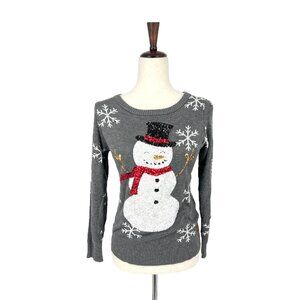 Tipsyelves Holiday Sequin Sweater | Extra Small
